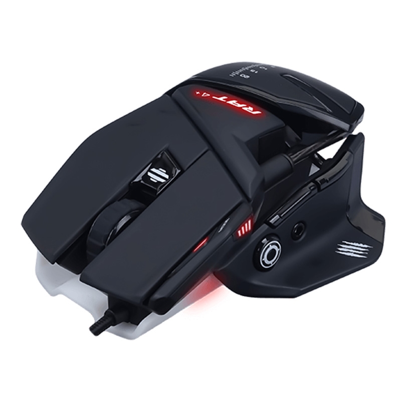MadCatz R.A.T. 4+ Optische Gaming Maus schwarz