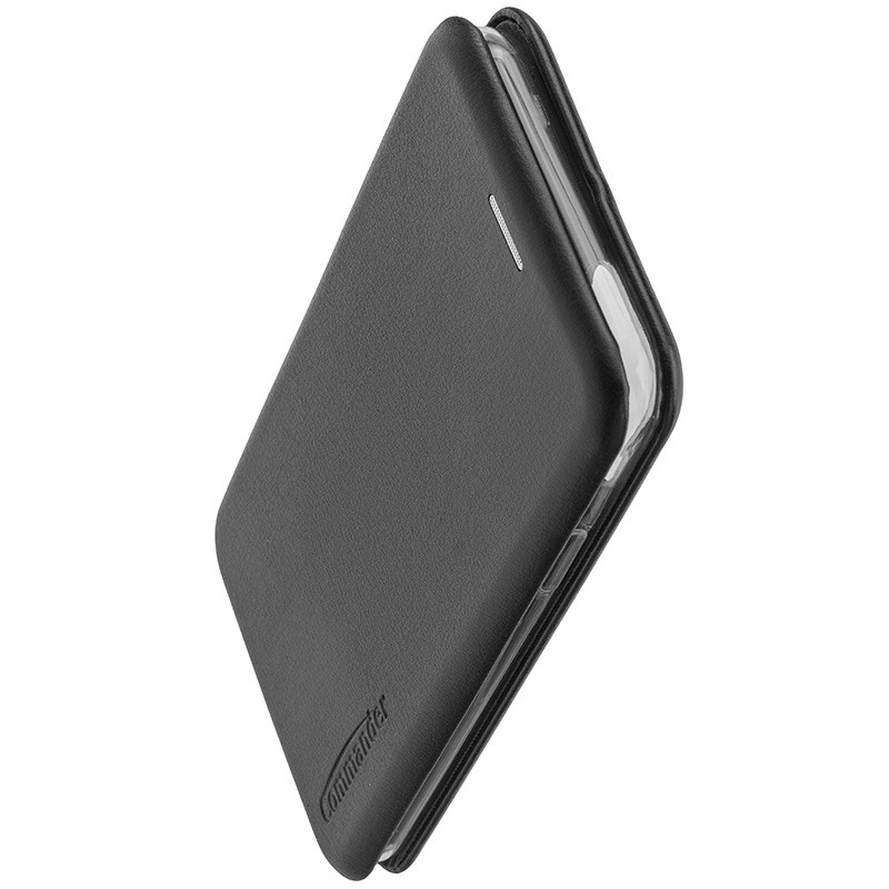 Peter Jäckel COMMANDER Book Case CURVE für Samsung A125 Galaxy A12 Black