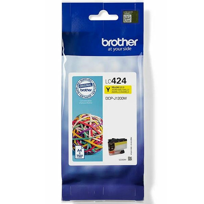 Brother LC424Y Tintenpatrone gelb