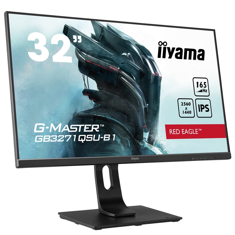 Iiyama G-MASTER Red Eagle GB3271QSU-B1 80 cm (31,5 Zoll) IPS LED-Gaming-Monitor