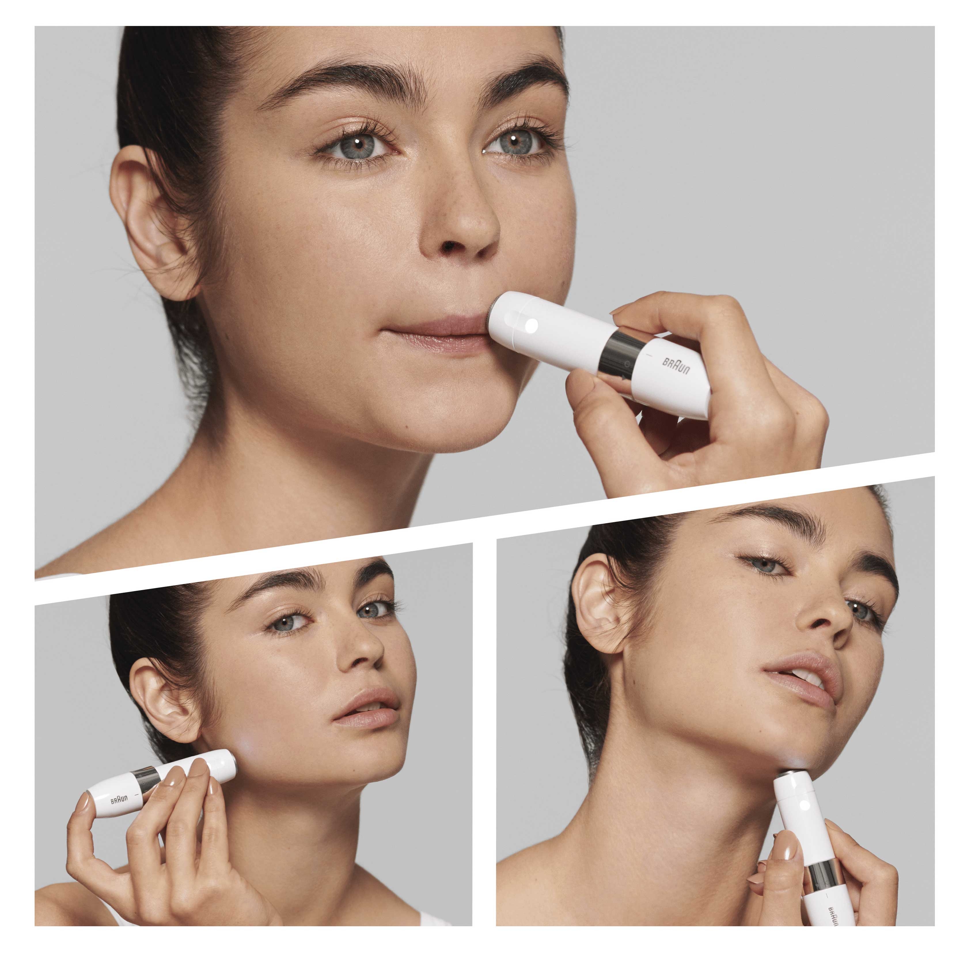 Braun Face FS1000 Mini-Gesichtshaarentferner weiß