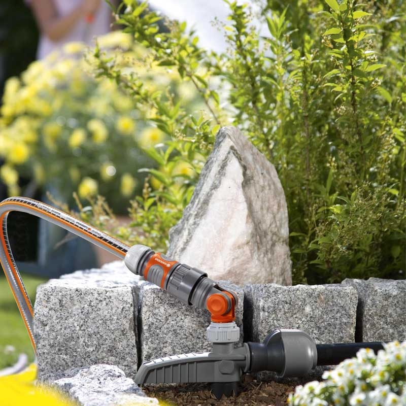 GARDENA 5327-20 Hahnstück mit Wasserstop für Wassersteckdose