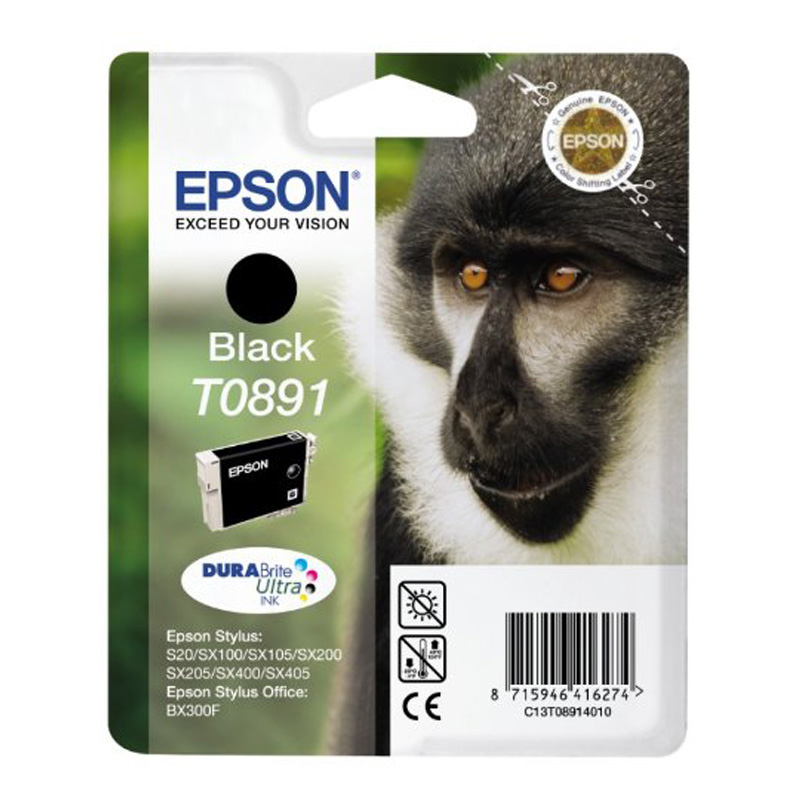 Epson T0891 schwarz Tintenpatrone