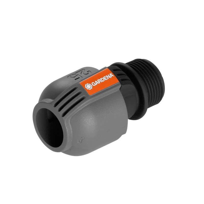GARDENA 2763-20 Sprinkler-System Verbinder 1 Zoll Außengewinde