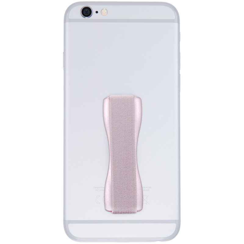 Happy Strappy Smartphone Fingerhalter ganz rosegold