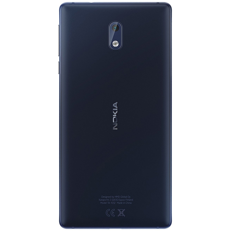 Nokia 3 Single-SIM Smartphone blau
