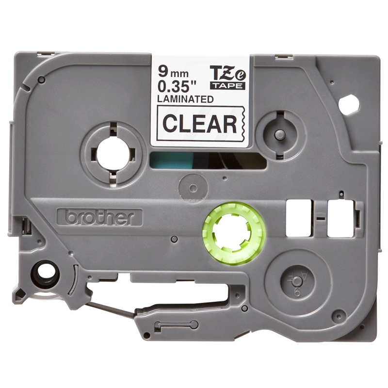 Brother P-Touch TZE-121 schwarz auf clear 9mm