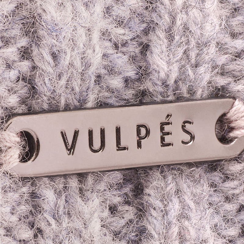 Vulpés Cinera - Beheizbare Strickmütze, grau