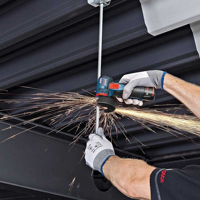 Bosch GWS 12V-76 Akku-Winkelschleifer