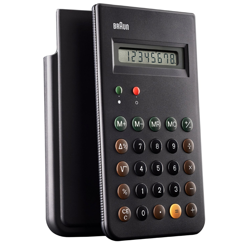 Braun BNE001BK Taschenrechner schwarz