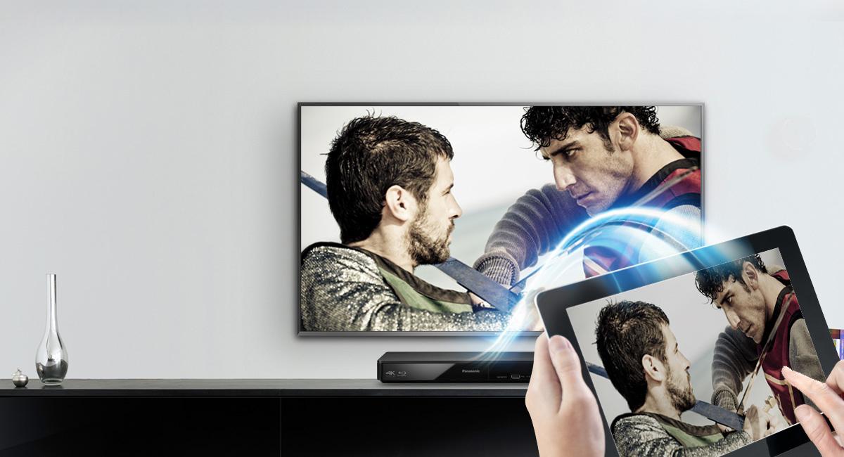 Panasonic DMP-BDT375EG silber Blu-ray Disc Player