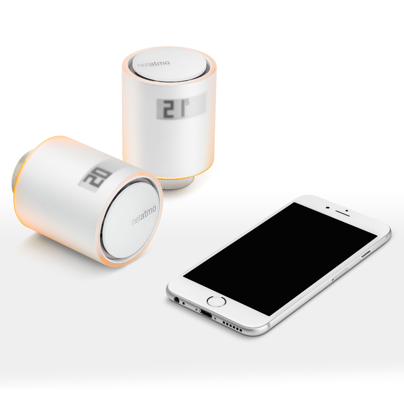 Netatmo NVP01 Smarte Heizkörper-Thermostate 2er Pack