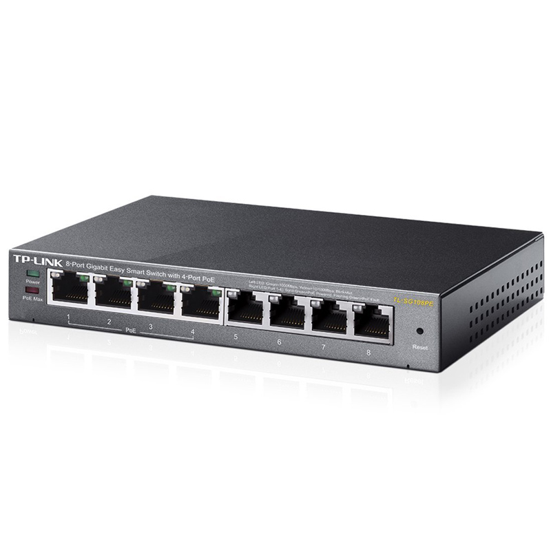 TP-Link 8-Port Gigabit Desktop PoE Easy Smart Switch