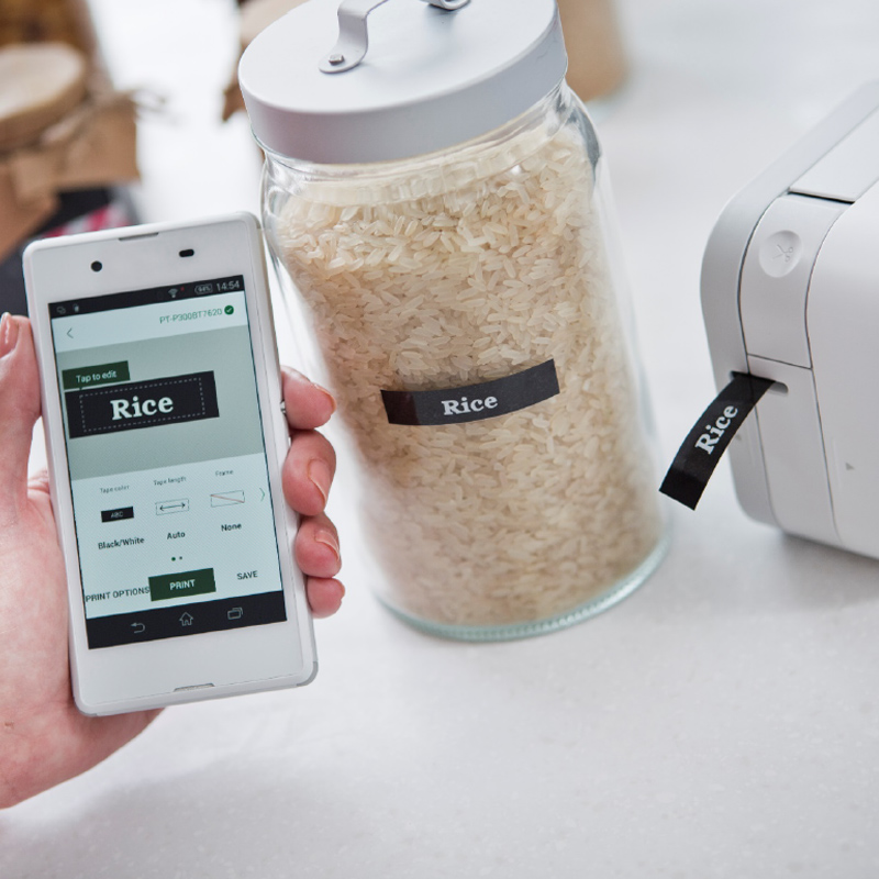 Brother P-touch CUBE PT-P300BT Bluetooth-Beschriftungsgerät