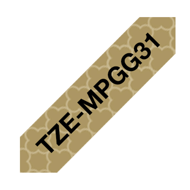 Brother TZe-MPGG31 P-touch Schriftband mit Muster 4m lang