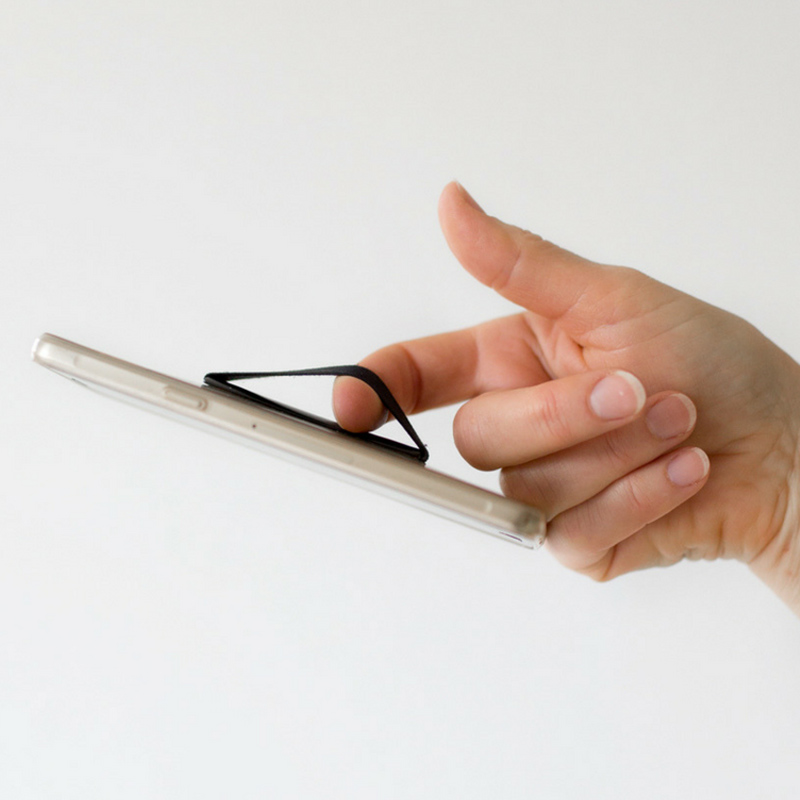 Happy Strappy Smartphone Fingerhalter ganz rosegold