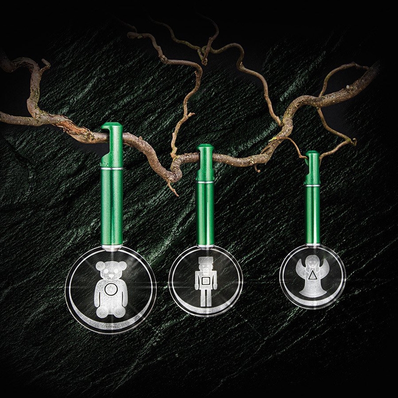 Krinner Lumix Highlights 3D-Acrylglastaler Mystic Green