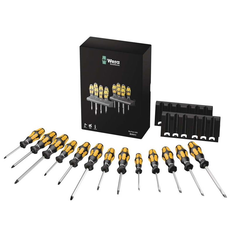 Wera Kraftform Big Pack 900 Schraubendreher-Set 13-tlg.