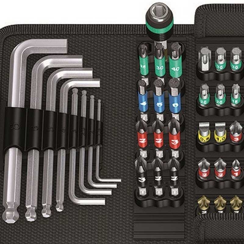 Wera Kraftform Kompakt 100 52-tlg. Werkzeug-Set