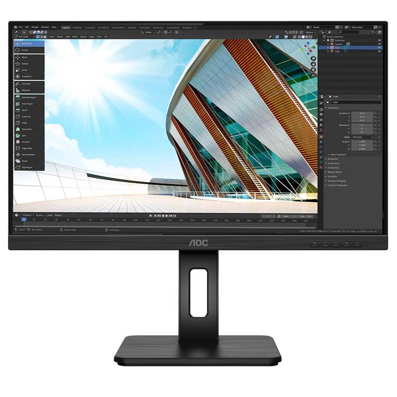 AOC U27P2 68,6 cm (27 Zoll) 4K-LED-Monitor