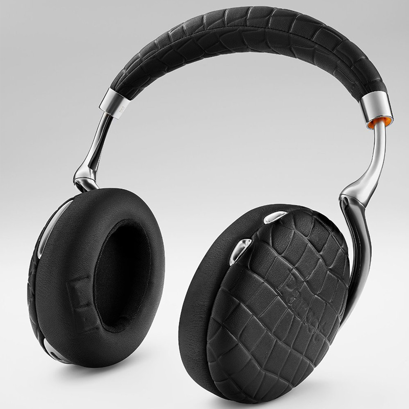 Parrot Zik 3 by Philippe Starck, Kroko-Schwarz