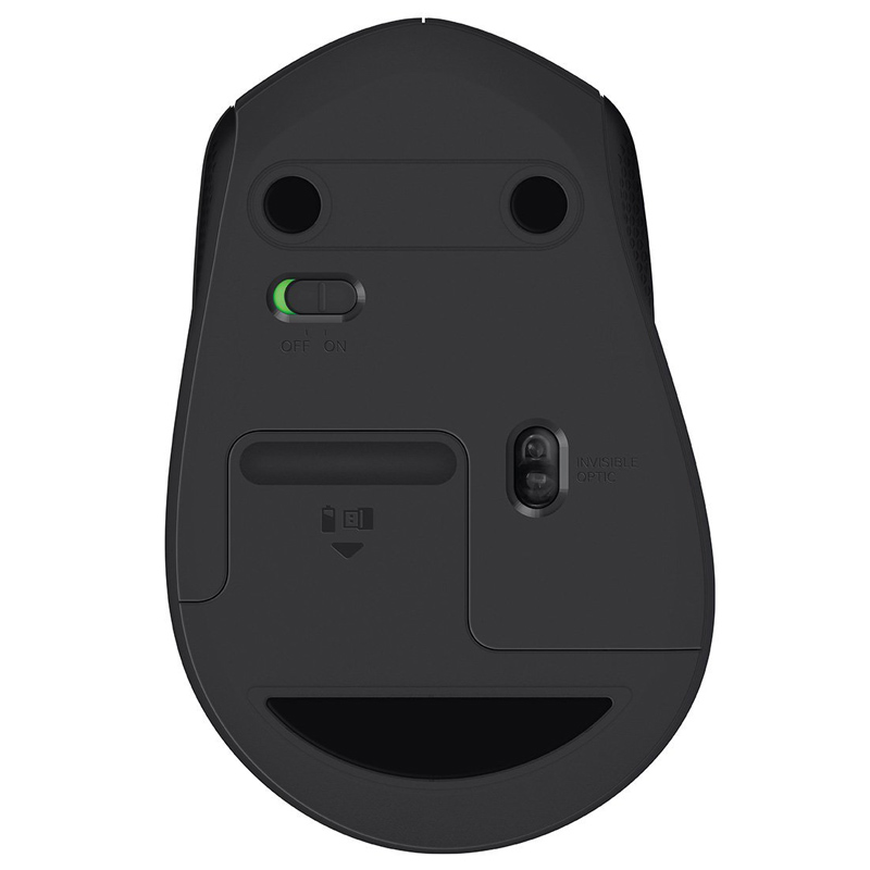 Logitech M330 Silent Plus Maus schwarz