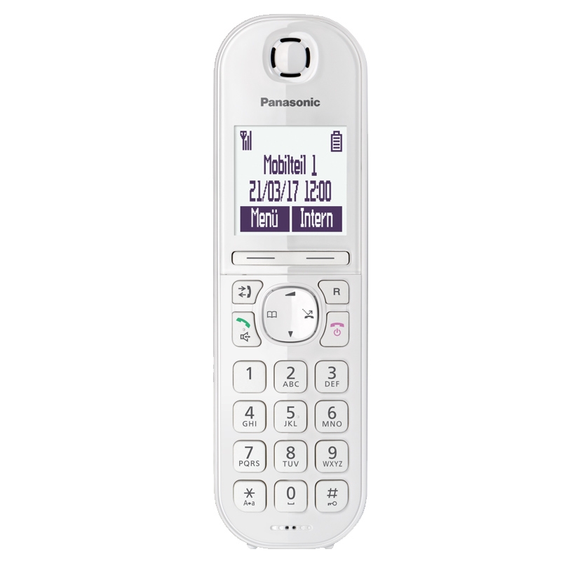 Panasonic KX-TGQ200GW IP-Telefon weiss
