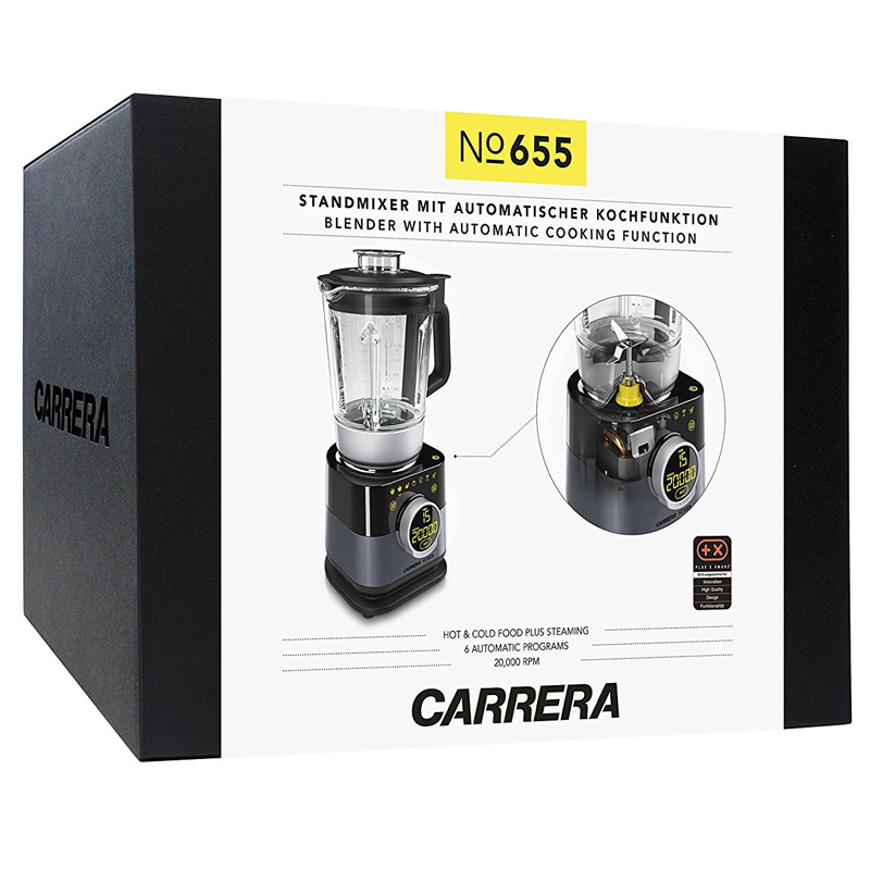 Carrera 655 Standmixer mit automatischer Kochfunktion