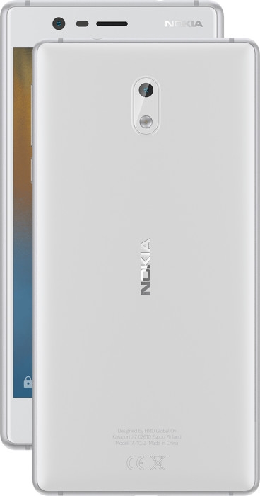 Nokia 3 Single-SIM Smartphone blau