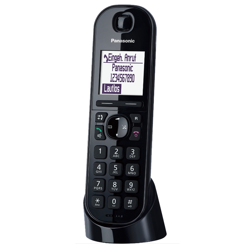 Panasonic KX-TGQ200GB IP-Telefon schwarz