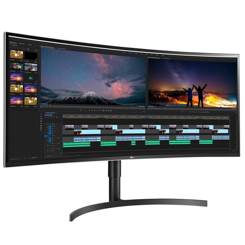 LG 38WN75C 96,5 cm (38 Zoll) Curved-UltraWide-LED-Monitor (2.Wahl)