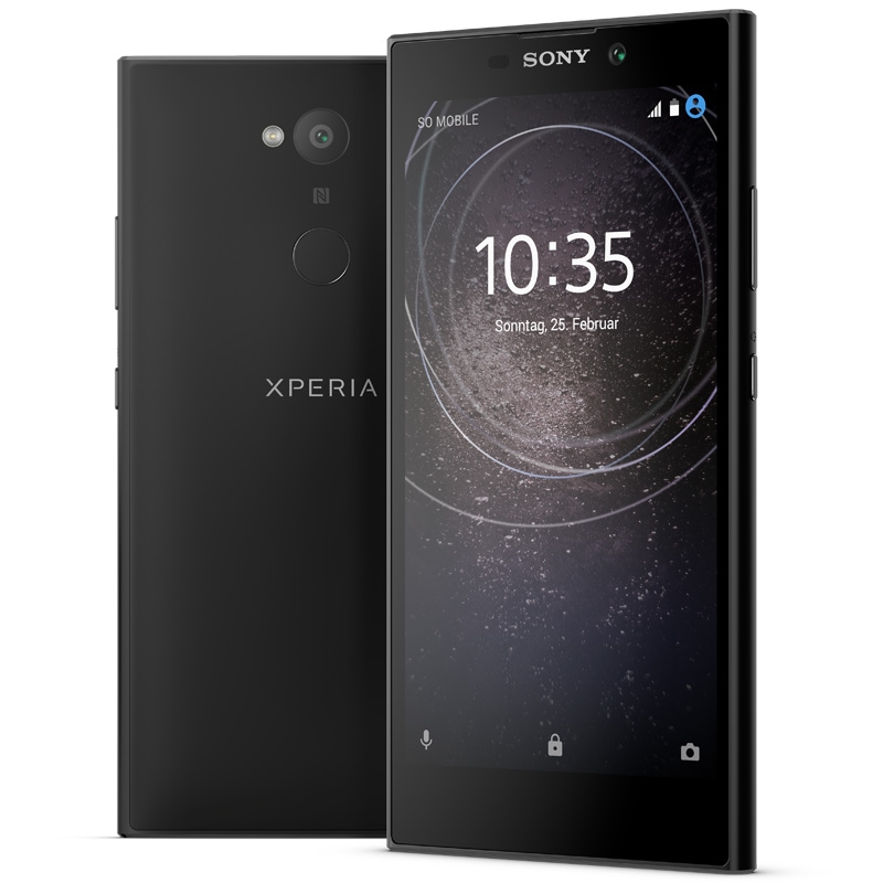 Sony Xperia L2 Dual-SIM Smartphone schwarz