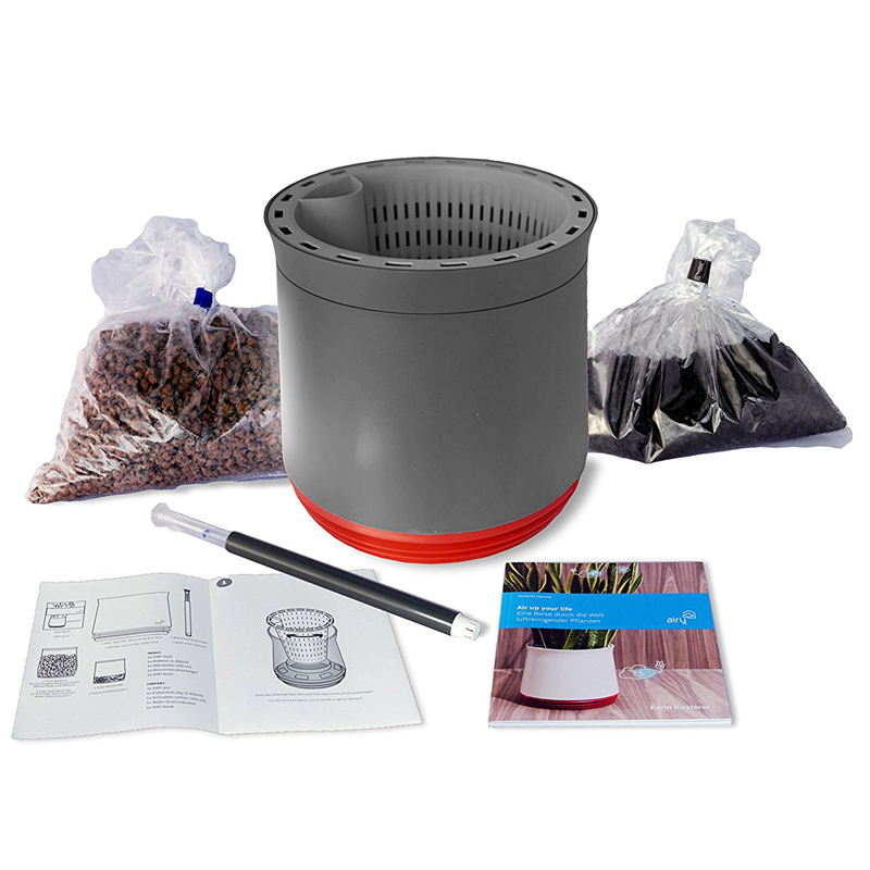 AIRY Pot Blumentopf Luftreinigungssystem in schneeweiß (Space Blue - blau)