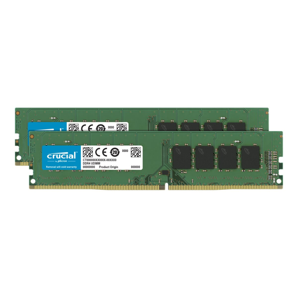 Crucial RAM 32GB (2x16GB) DDR4 3200MHz CL22 Desktop Arbeitsspeicher Kit