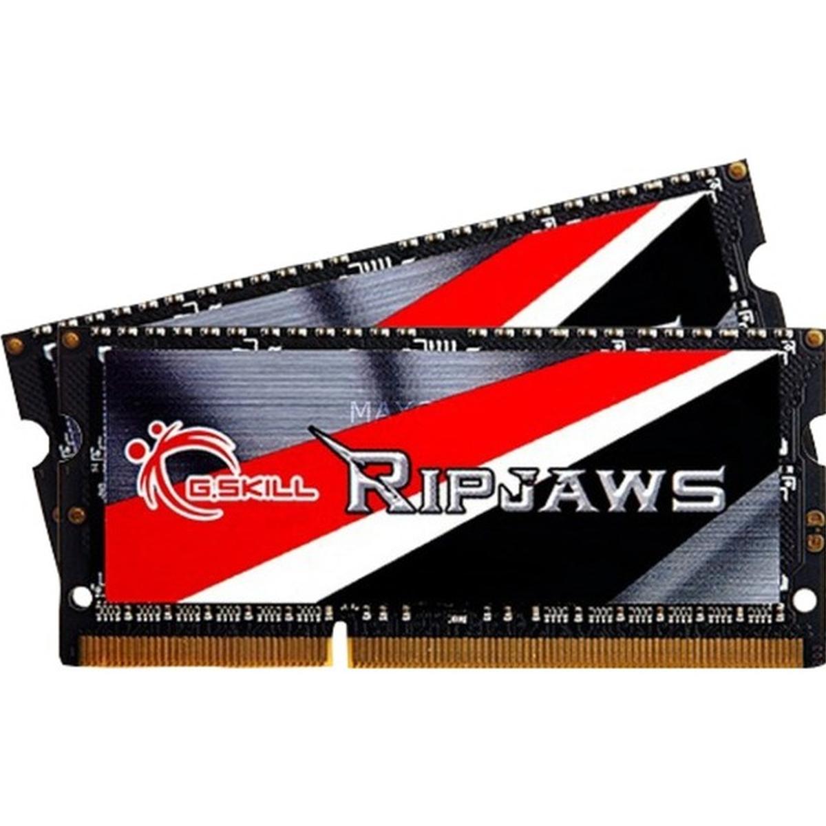 G.Skill RipJaws 8GB Kit SO-DIMM DDR3 PC3-12800 CL9 Arbeitsspeicher