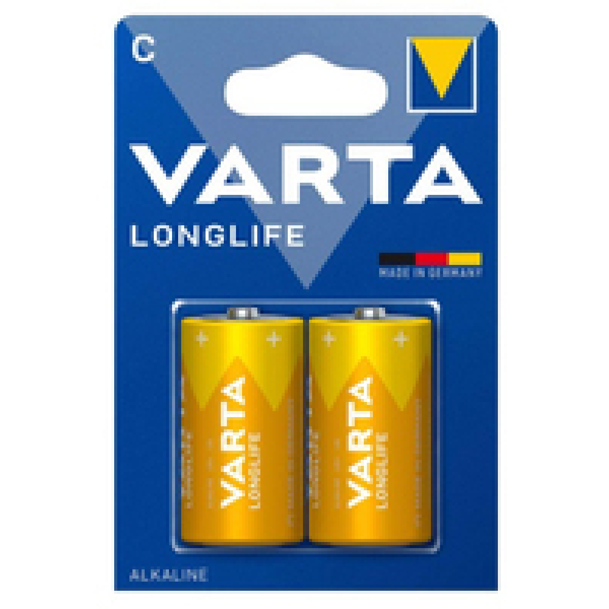 Varta Longlife C Batterien 2 Stück