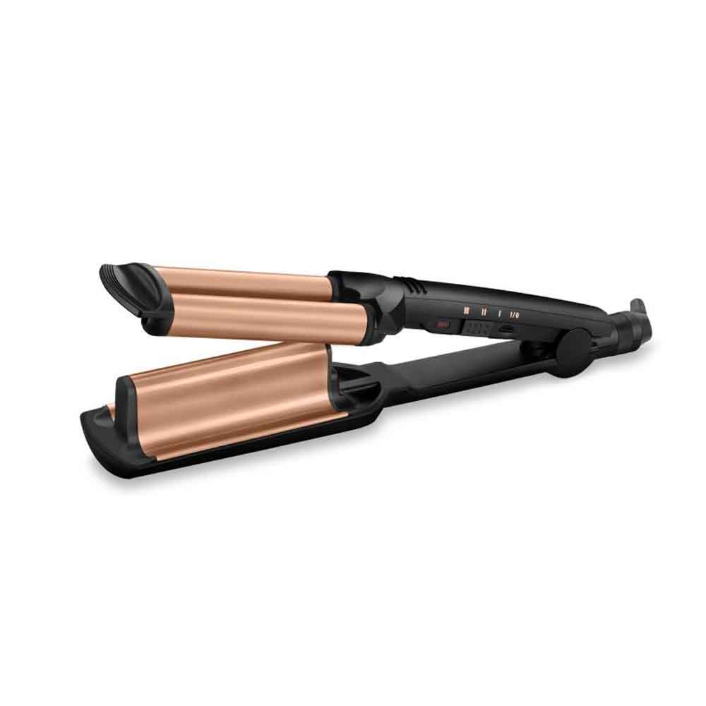 Babyliss W2447E Deep Waves Welleneisen schwarz/bronze