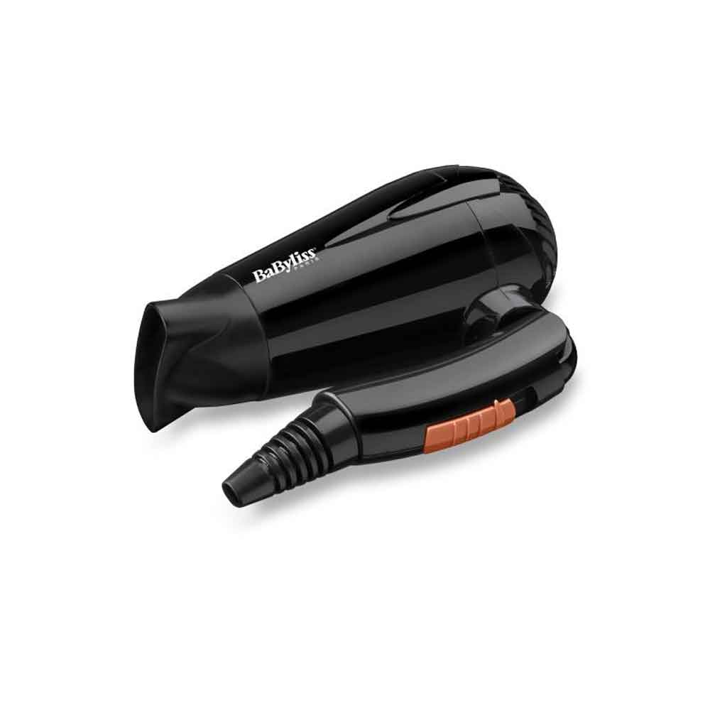 BaByliss 5344E Travel Dry 2000 Reisehaartrockner schwarz
