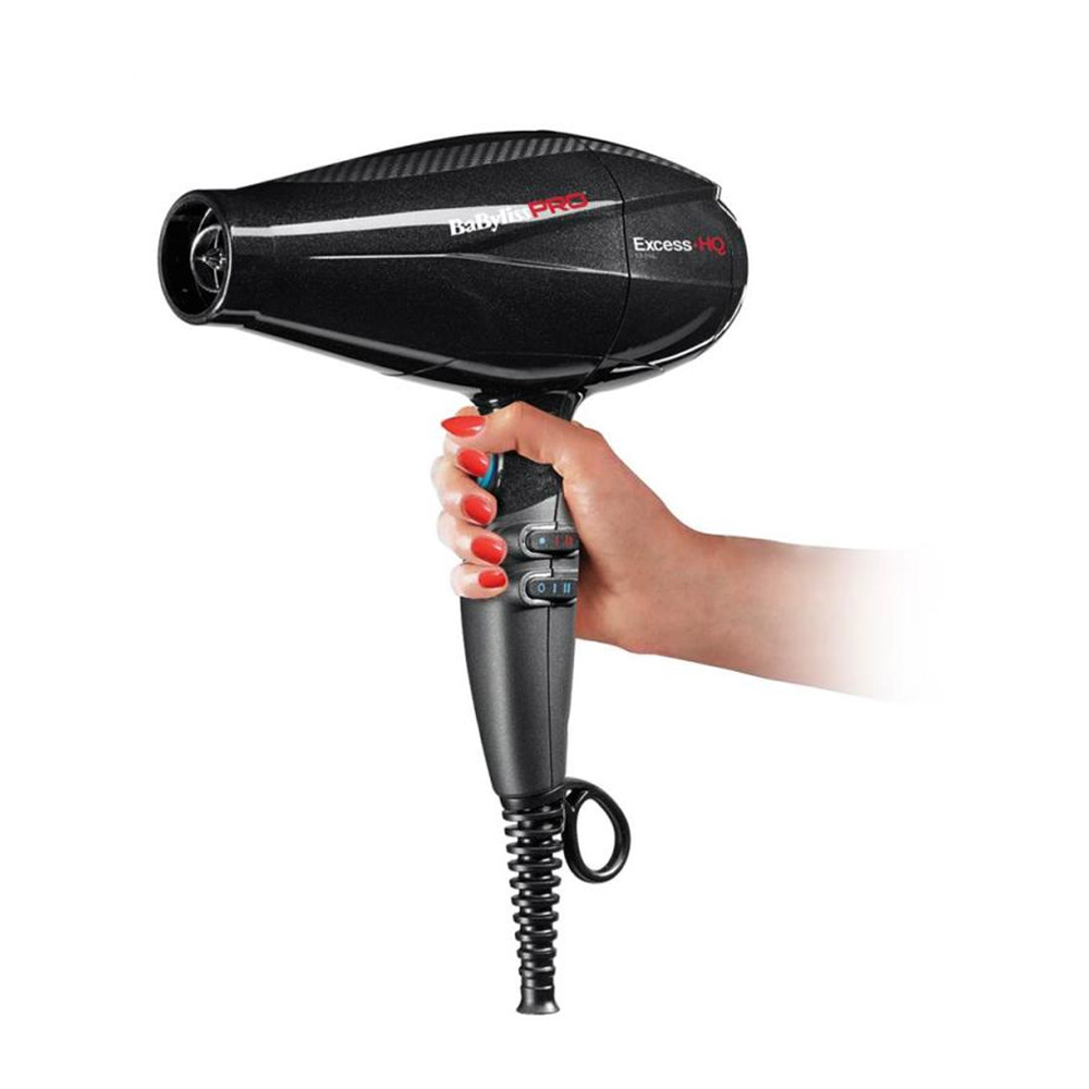 Babyliss PRO BAB6990IE EXCESS HQ Haartrockner schwarz (2. Wahl)