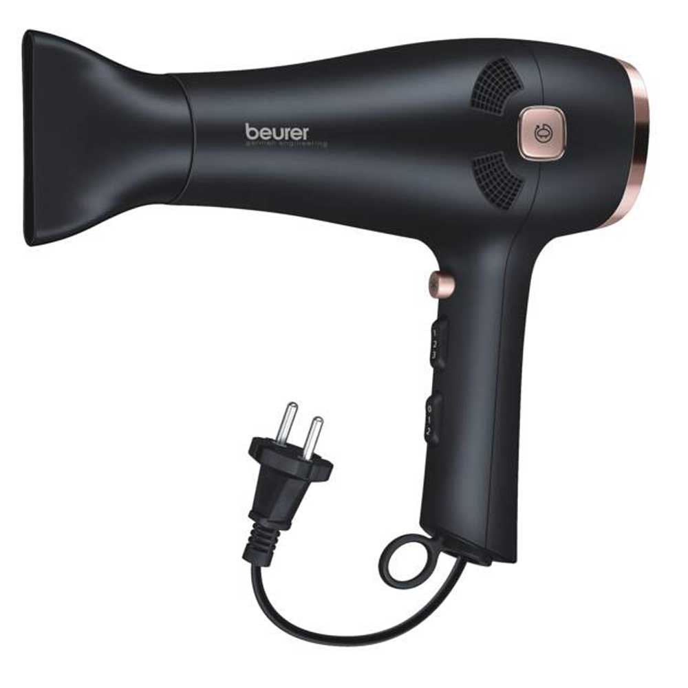 Beurer HC 55 Ionen Haartrockner mit Kabeleinzug schwarz