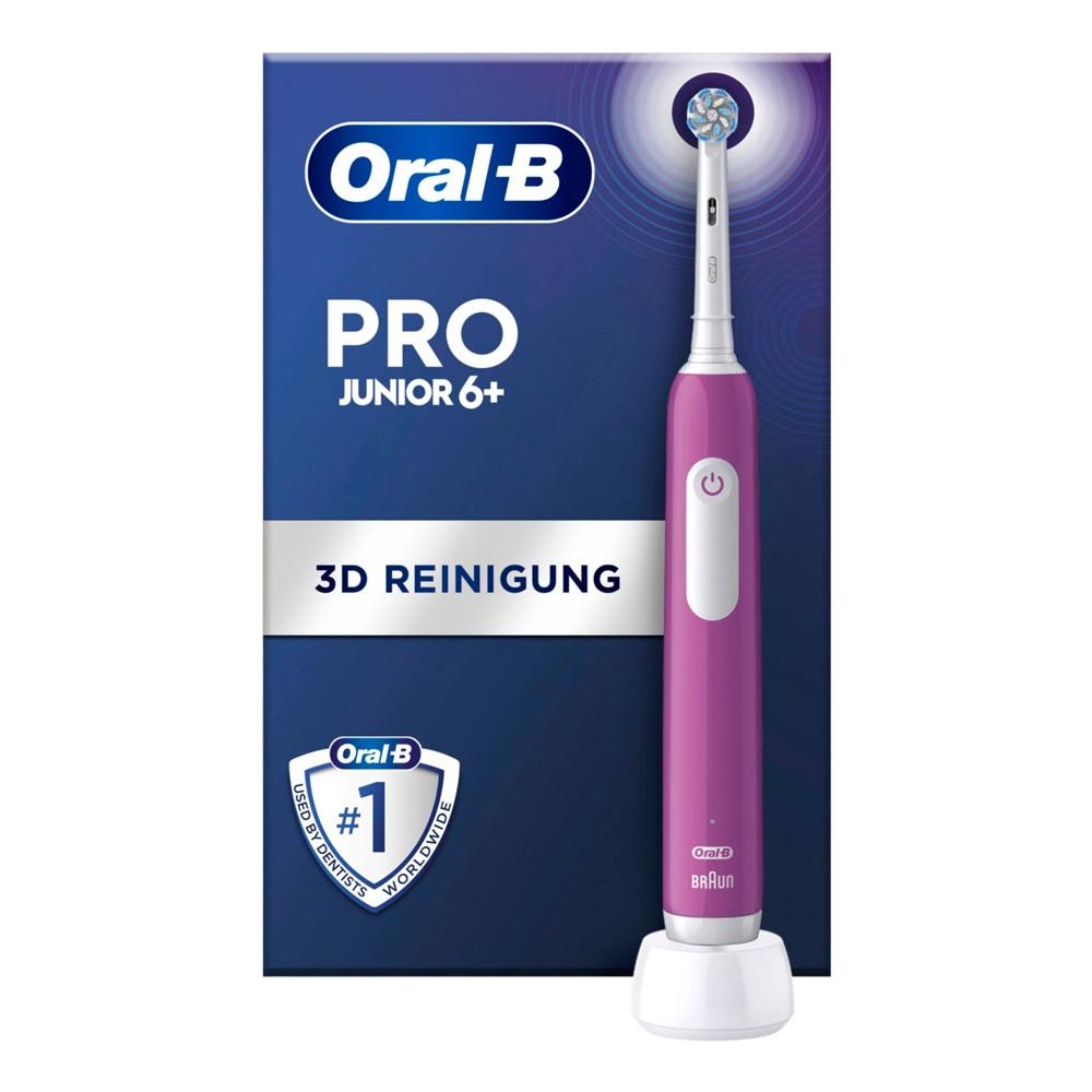 Oral-B Pro Junior Elektrische Zahnbürste lila