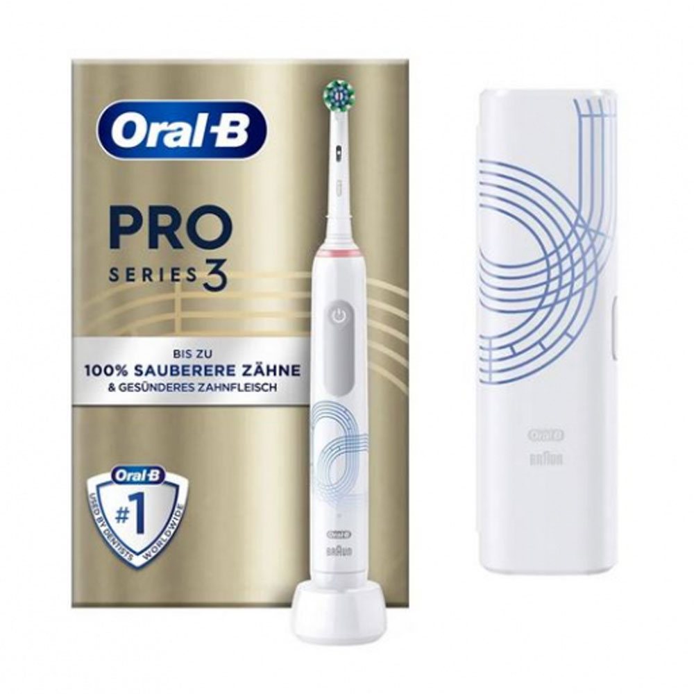 Oral-B Pro Series 3 elektrische Zahnbürste Olympia Special Edition weiß