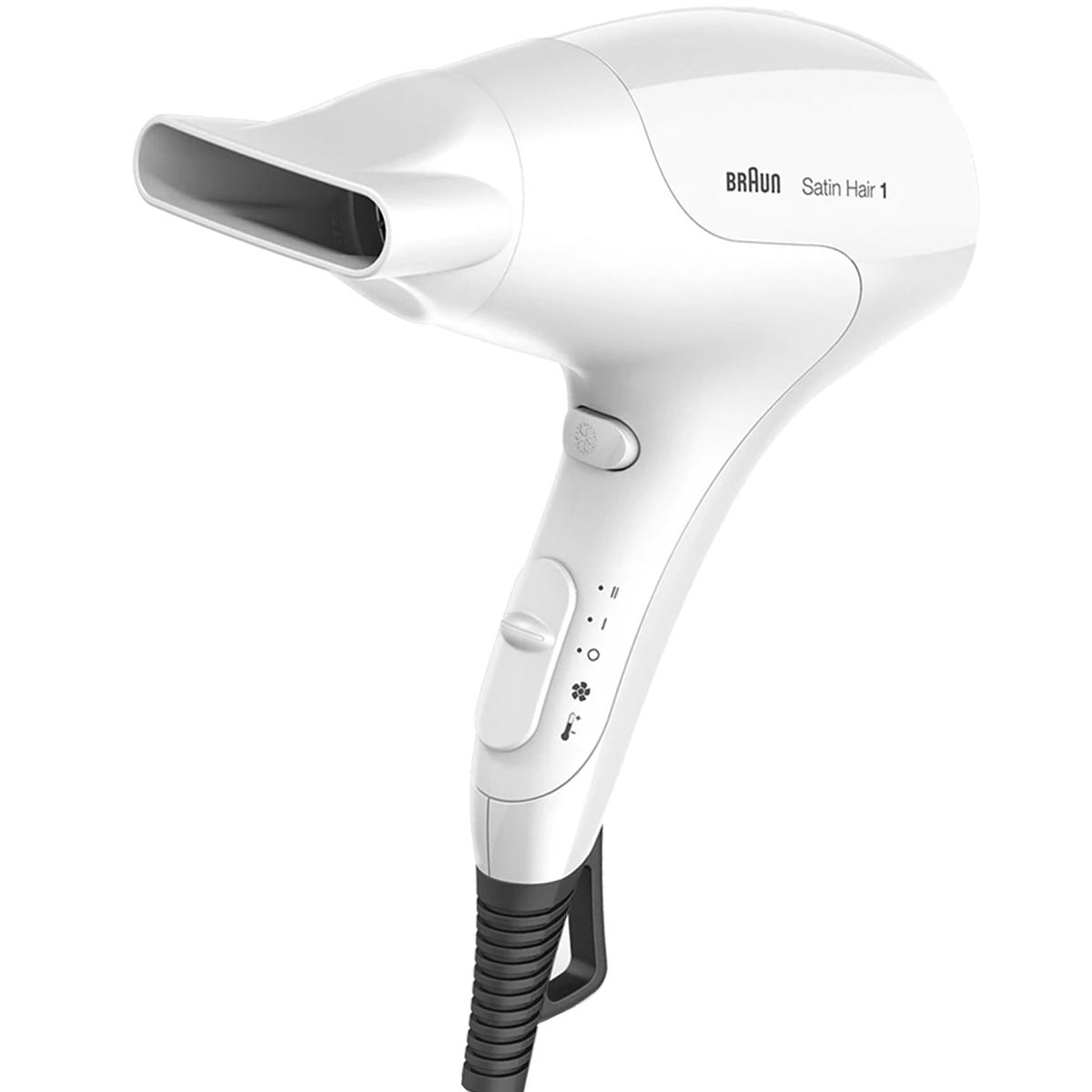 Braun HD180 Satin Hair 1 Power Perfection Haartrockner weiß