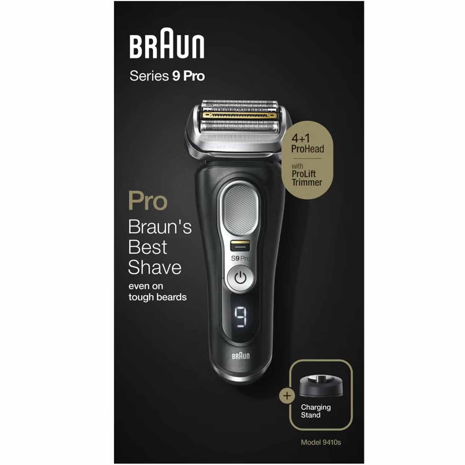 Braun Series 9 Pro 9410s Premium Elektrorasierer schwarz