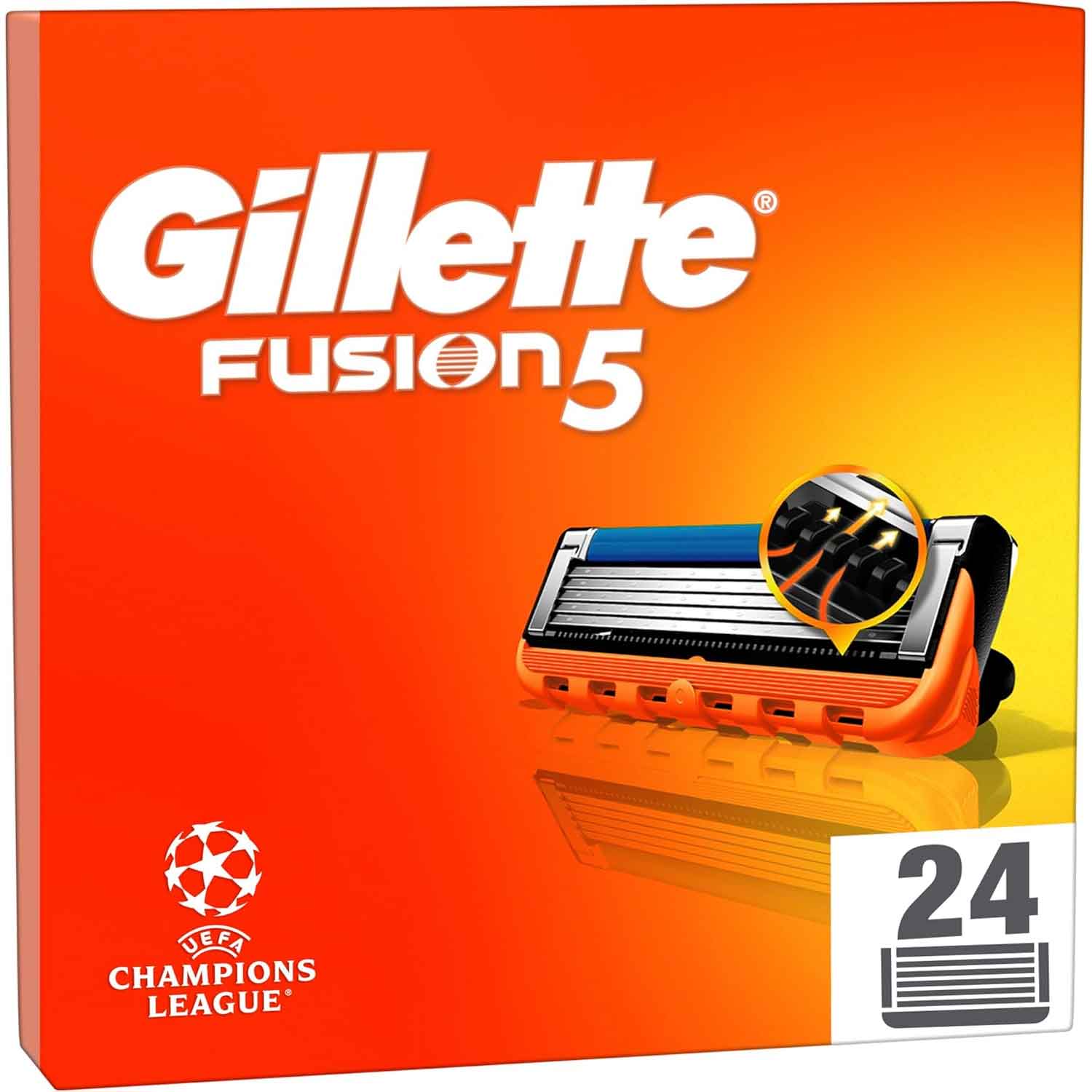 Gillette Fusion5 Ersatzklingen 24 Stück