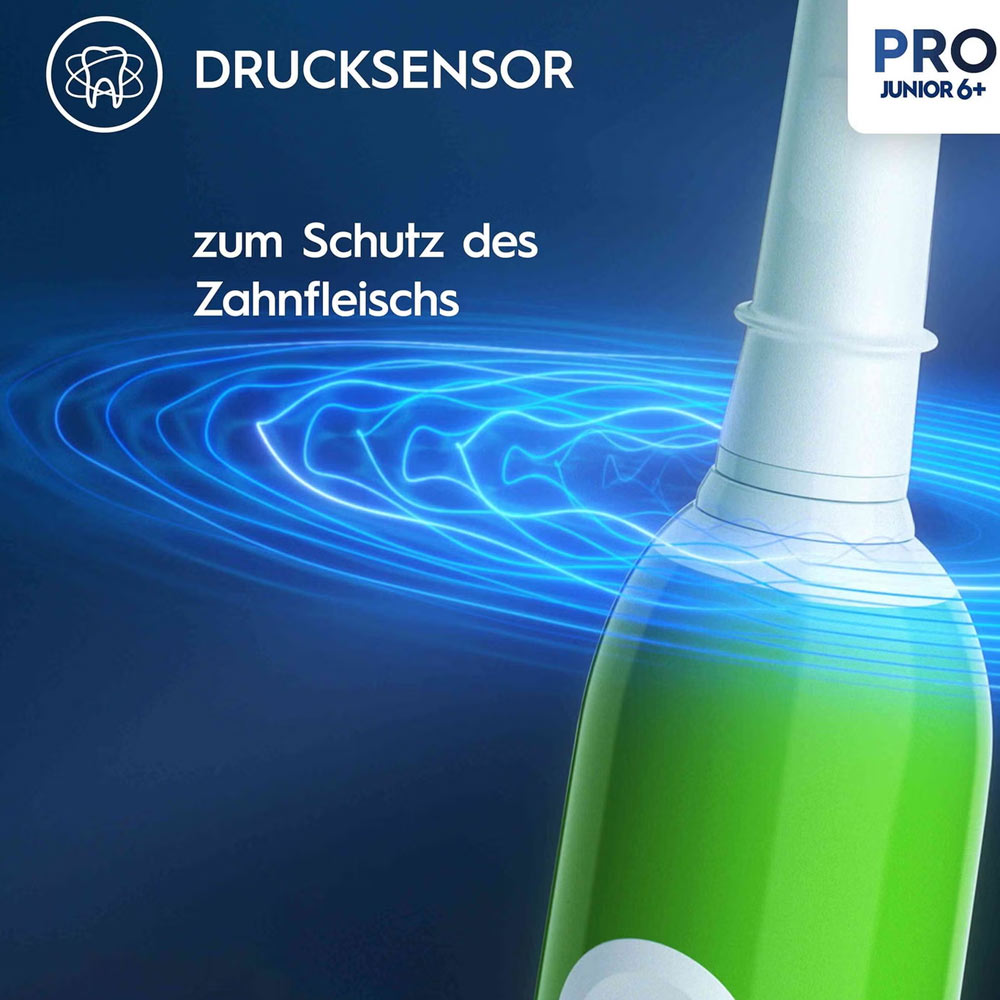 Oral-B Pro Junior elektrische Zahnbürste grün