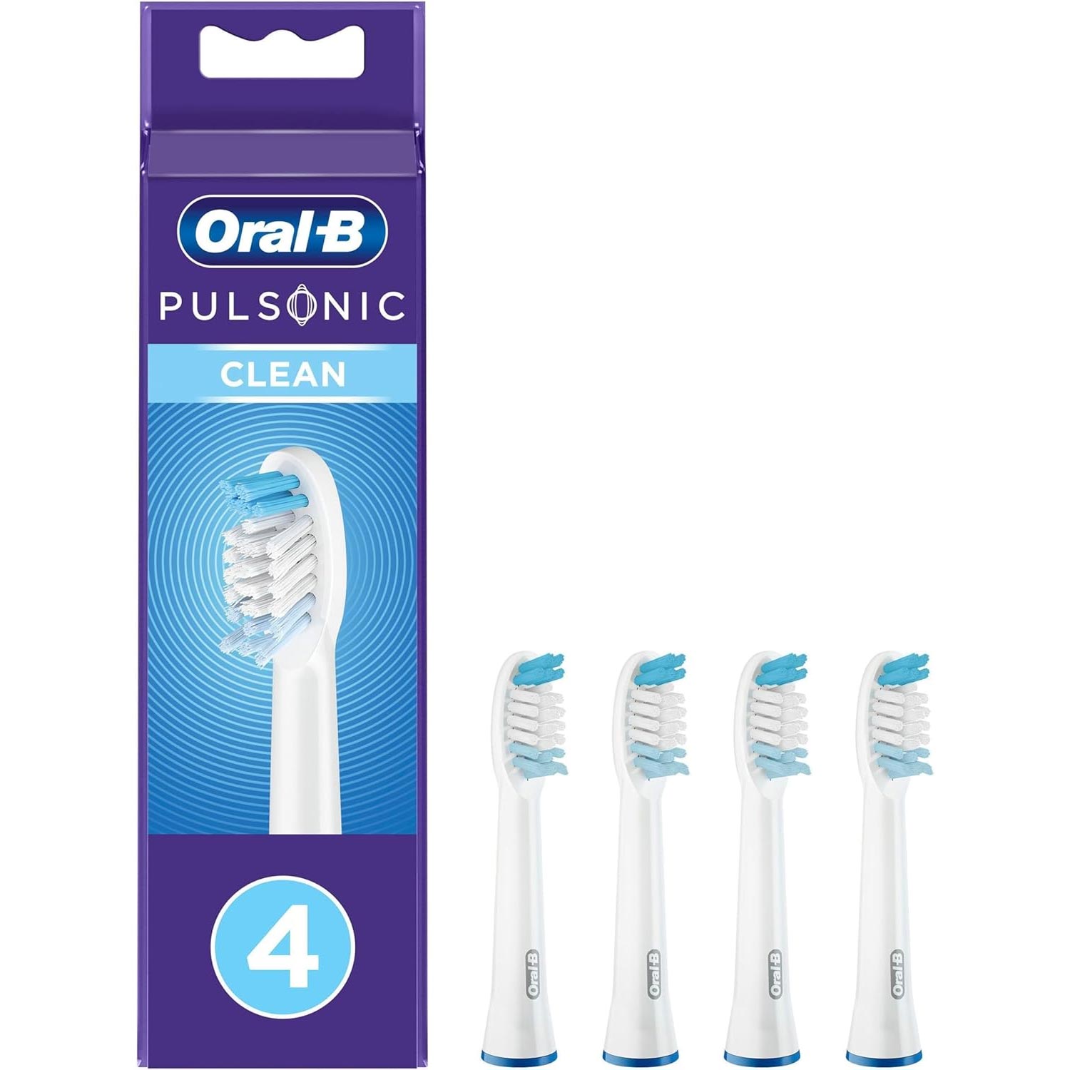 Oral-B Pulsonic Clean Aufsteckbürsten 4 Stück