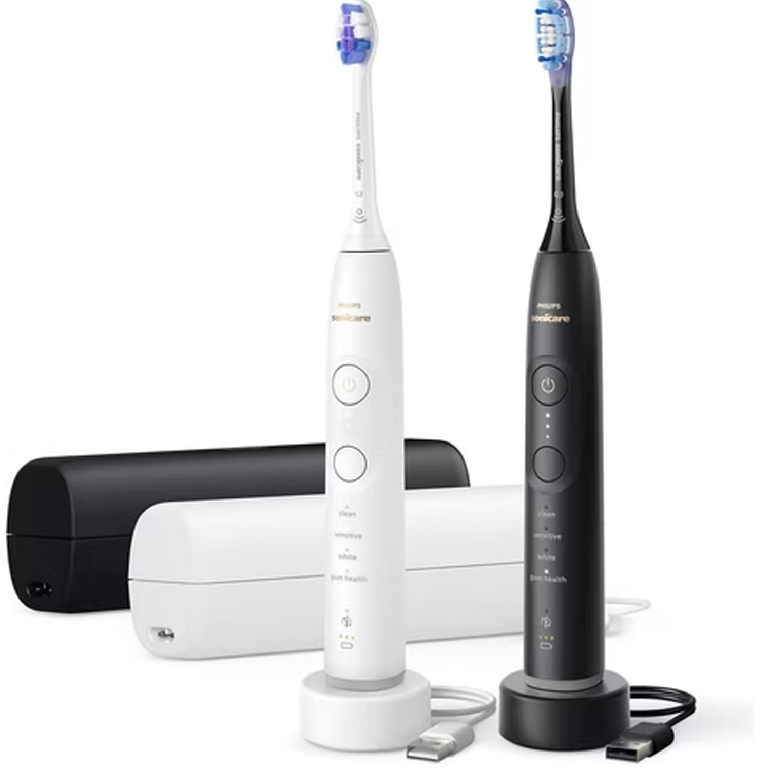 Philips Sonicare HX7429/02 7100 elektrische Zahnbürste schwarz/weiß