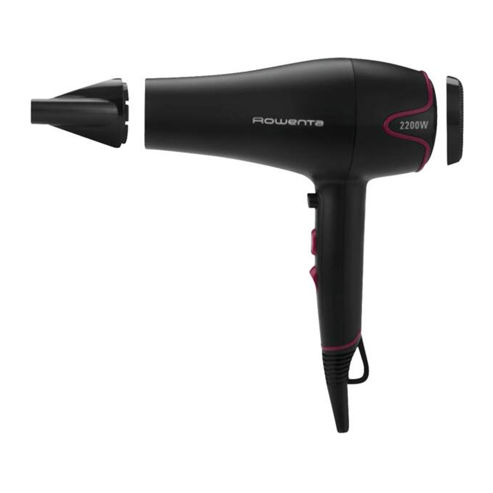 Rowenta CV5713 Motion Dry Haartrockner schwarz/pink
