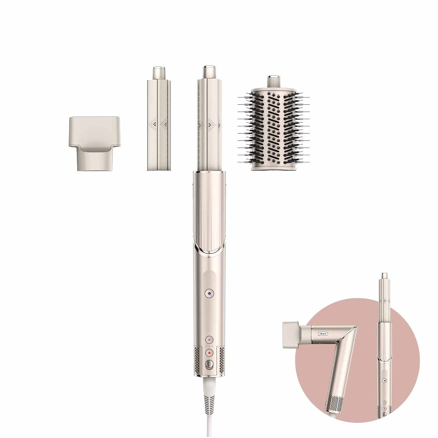 Shark HD424SLEU FlexStyle 3-in-1 Luftstyler & Haartrockner champagner